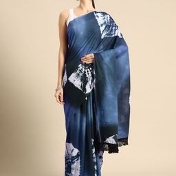 BUTA BUTI Tie and Dye Pure Cotton Saree-image-48