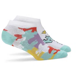 Puma Unisex Pack Of 2 Patterned Cotton Ankle Length Socks-4