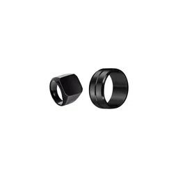 Dynamic Retail Global Men Black Ring-8