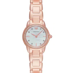 Emporio Armani Women Embellished Dial & Stainless Steel Straps Analogue Watch AR11671-image-44