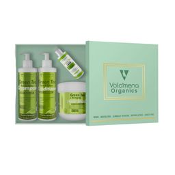 Volamena Organics Green Tea Hair Oil, Shampoo, Conditioner & Hair Mask-45