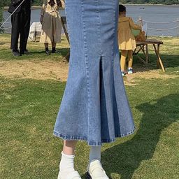 StyleCast A-Line Pure Cotton Maxi Skirt-image-34