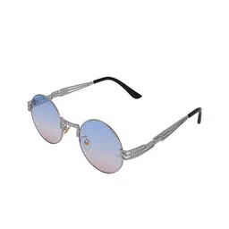 AUGEN Unisex UV Protected Round Sunglasses-image-61