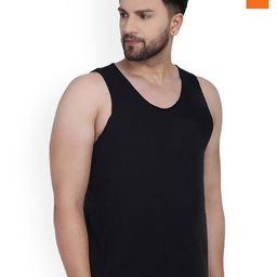 SLOWLORIS Men Pack of 2 Printed Bio-Wash Combed Cotton Innerwear Gym Vest-picture-30