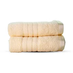 Cuddle cotton 2-Pcs Yellow Pure Cotton Hand Towels-image-60