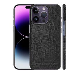 CASE CREATION Crocodile Leather Pattern iPhone 15 Pro Back Case Mobile Accessories-48