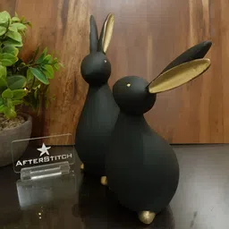 Afterstitch Black Polyresin Showpieces-picture-47