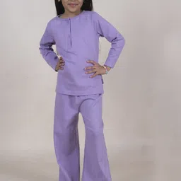 KiddoPanti Girls Solid Night suit-picture-31