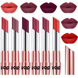 VOLO Set Of 6 Creme Matte Lipstick - 3.5g Each-24