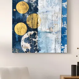 Art Street Blue & Yellow Other Wall Art-45