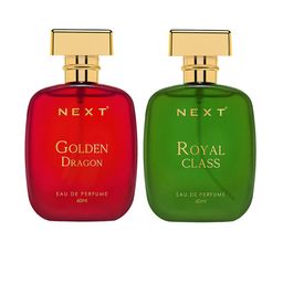 NEXT CARE Set Of 2 Royal Class & Golden Dragon Perfume- 60ml Each-11
