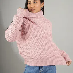 Stylecast X Kotty Women Turtle Neck Pullover-image-95