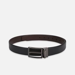 Peter England Men Tang Closure Textured Reversible Formal Belt-image-91