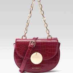 Van Heusen Croc-Textured Satchel-32