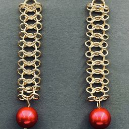 ZIVOM Contemporary Drop Earrings-image-71