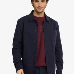 RARE RABBIT Men Open Front Jacket with Embroidered-12