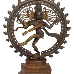Exotic India Brown Religious Figurine Showpiece-picture-13