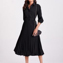 Raiyani Enterprise Women Fit & Flare Maxi Dress-image-67