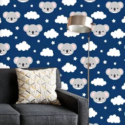 ArtzFolio Printed UV-Resistant Anti-Bacterial Baby Koala Faces Peel & Stick Wallpaper-image-89
