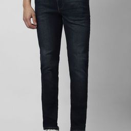 VAN HEUSEN DENIM LABS Men Regular Fit Mid-Rise Highly Distressed Jeans-image-32