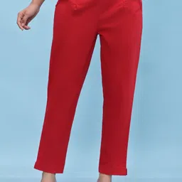 Juniper Women Smart Pleated Trousers-image-86