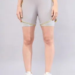 SG Women Striped Sports Shorts-image-87