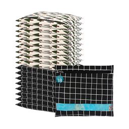 Aura Black Set of 6 Regular Multi-Utility Organisers-6