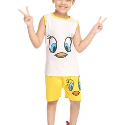 Smuktar garments Boys Yellow Clothing Set-image-27