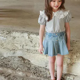 LULU & SKY Girls Printed Shorts-image-84