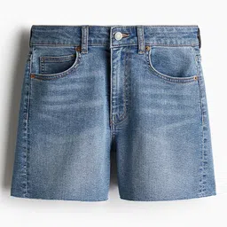 H&M Skinny High Denim Shorts-53