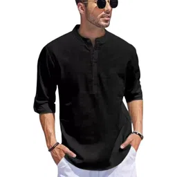 Classycollar Men Cotton Straight Kurtas-picture-44