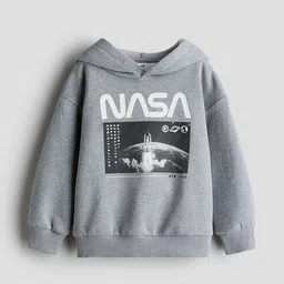 H&M Printed Hoodie-55