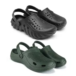 BERSACHEMen Pack Of 2 Clogs Flip Flops-16