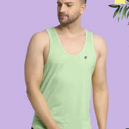 Friskers Pack Of 2 Men Cotton Anti-Bacterial Innerwear Vest C-06-33-image-60