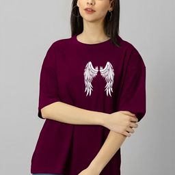 Moda Rapido Women Printed Applique T-shirt-image-83