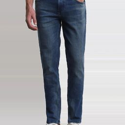 Mufti Men Skinny Fit Mid-Rise Clean Look Light Fade Stretchable Jeans-picture-10