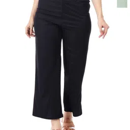OWL MINK Women 2 Knitted Palazzos-image-87