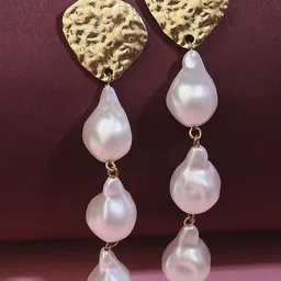 OOMPH Floral Drop Earrings-image-91