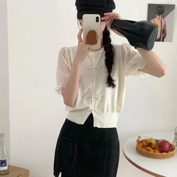KPOP Women Solid Top-picture-15