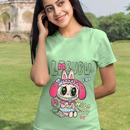 Kasendra Women Graphic Printed Round Neck T-shirt-picture-7