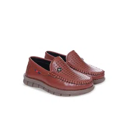 ZOOMBIE Boys Textured Formal Loafers-image-77