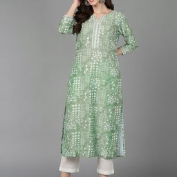 KALINI Women Ethnic Motifs Printed Kurta-image-55