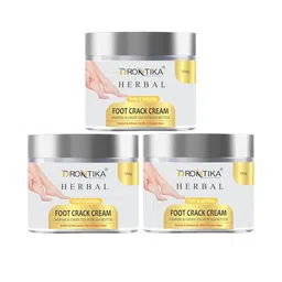 DRONTIKA Set Of 3 Pure & Natural Foot Crack Cream With Shea Butter - 100 g Each-17