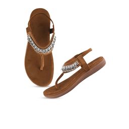 Shoetopia Girls Ethnic T-Strap Flats-12