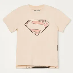 Fame Forever by Lifestyle Boys Superman Graphic Printed Cotton Regular Fit T-shirt-53