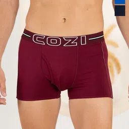 Lux Cozi Pack Of 3 Men Assorted Mid-Rise Trunk COZI_1125_LUXURY_AST1_3PC-11