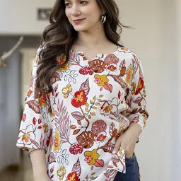 HYTEN Floral Printed Kurti-33