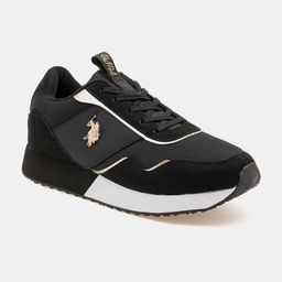 U.S. Polo Assn. Women PU Round Toe Lace-Ups Sneakers  JUDY-image-56