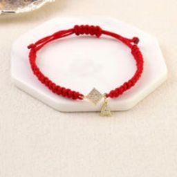 SALTY Stone Studded Thread A Initial Wraparound Bracelet-image-29