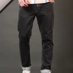 V-Mart Men Cotton Knitted Mid-Rise Jeans-15